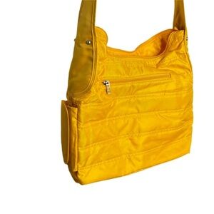 NWT Lug Cable Car Yellow Shoulder Bag
